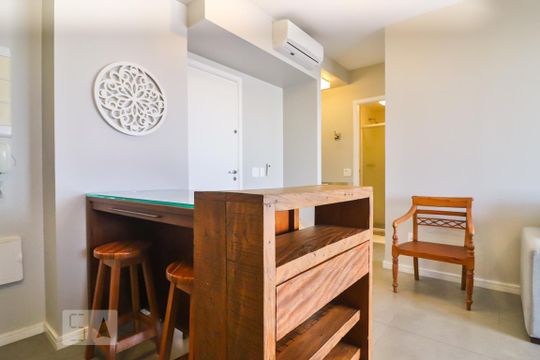 Cozinha de apartamento à venda com 1 quarto, 50m² em Consolação, São Paulo
