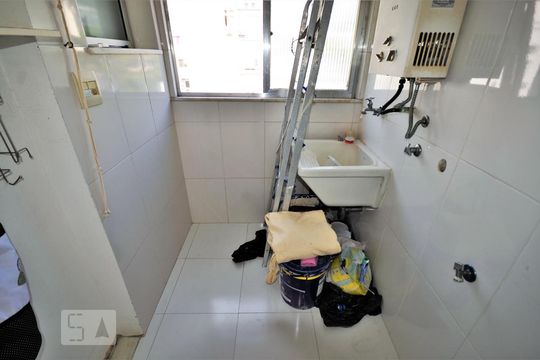 Área de Serviço de apartamento para alugar com 2 quartos, 70m² em Botafogo, Rio de Janeiro