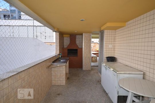 Área comum - Churrasqueira de apartamento para alugar com 2 quartos, 70m² em Botafogo, Rio de Janeiro