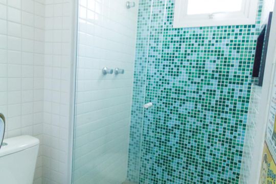Banheiro de apartamento para alugar com 1 quarto, 42m² em Santana, São Paulo
