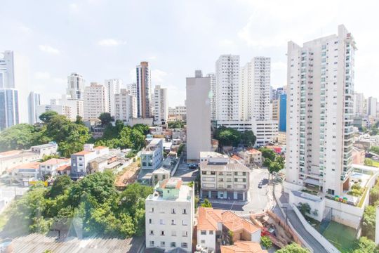 Vista do Quarto de apartamento para alugar com 1 quarto, 42m² em Santana, São Paulo