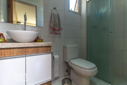 Banheiro Suíte de apartamento à venda com 3 quartos, 74m² em Tatuapé, São Paulo