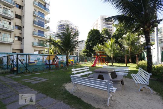 Área Comum - Playground de apartamento à venda com 2 quartos, 80m² em Barra da Tijuca, Rio de Janeiro