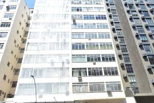 Fachada de apartamento para alugar com 1 quarto, 35m² em Centro, Niterói