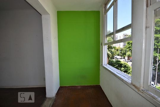 Sala de apartamento para alugar com 3 quartos, 120m² em Laranjeiras, Rio de Janeiro