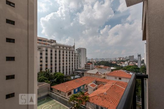 Vista da Varanda de apartamento para alugar com 2 quartos, 43m² em Nova Piraju, São Paulo