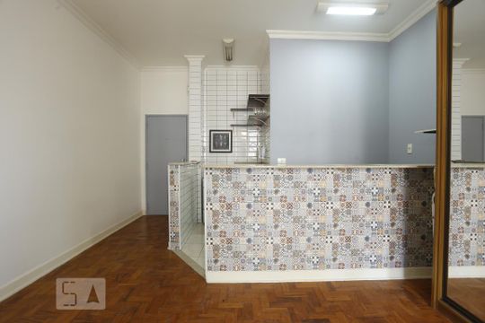 Cozinha de kitnet/studio à venda com 1 quarto, 41m² em Centro, São Paulo