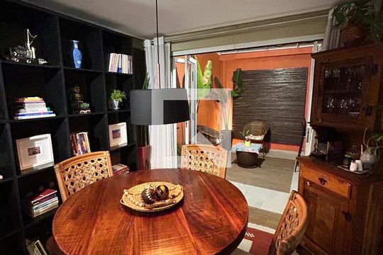 Sala de jantar de casa para alugar com 1 quarto, 78m² em Vila Clementino, São Paulo