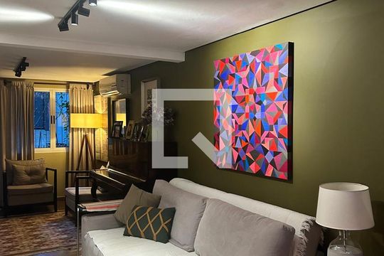 Sala de casa para alugar com 1 quarto, 78m² em Vila Clementino, São Paulo