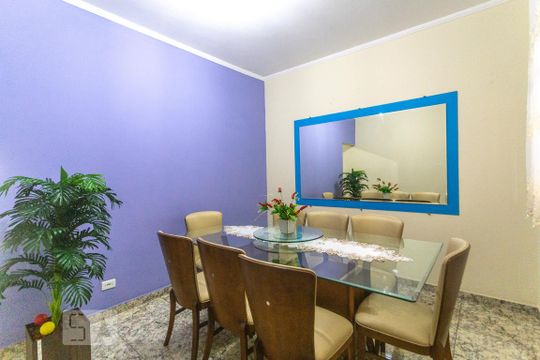 Sala de jantar de casa à venda com 9 quartos, 250m² em Conceição, Diadema