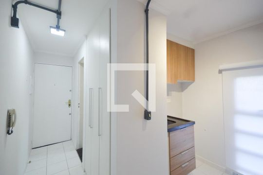 Cozinha de kitnet/studio à venda com 1 quarto, 30m² em Bela Vista, São Paulo