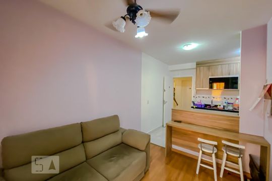 Sala de apartamento para alugar com 1 quarto, 35m² em Brás, São Paulo