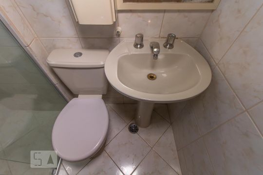 Banheiro Suíte de apartamento à venda com 3 quartos, 83m² em Chácara Belenzinho, São Paulo