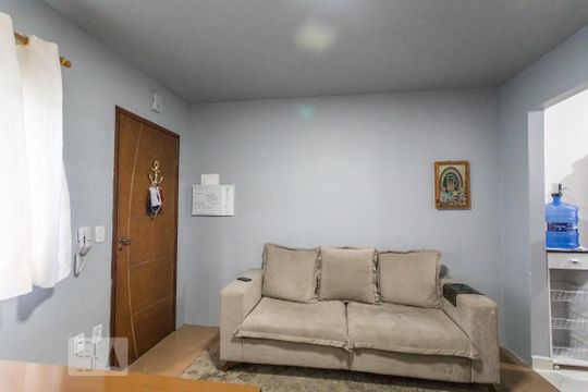 Sala de apartamento para alugar com 2 quartos, 57m² em Alto Ipiranga, Mogi das Cruzes
