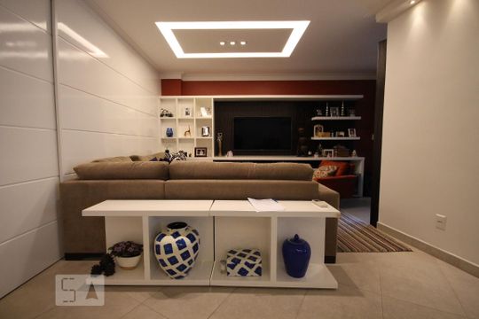 Sala de apartamento à venda com 3 quartos, 257m² em Real Parque, São Paulo
