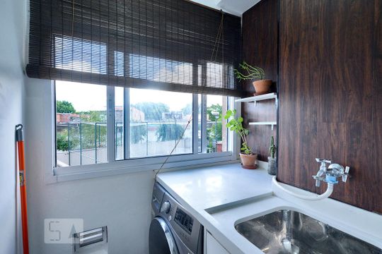 Área de Serviço de apartamento para alugar com 1 quarto, 31m² em Água Branca, São Paulo