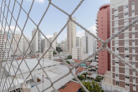 Vista de apartamento à venda com 2 quartos, 60m² em Santa Cecília, São Paulo