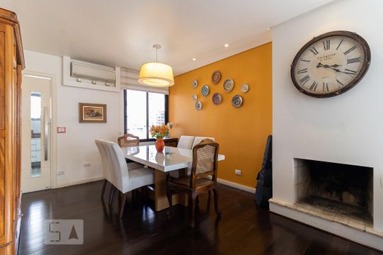 Sala de apartamento à venda com 3 quartos, 167m² em Paraíso, São Paulo