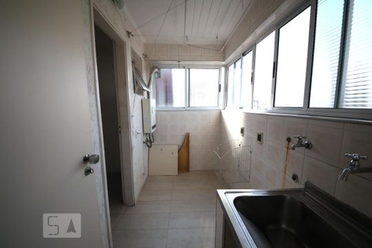 Área de Serviço de apartamento para alugar com 3 quartos, 195m² em Brooklin Paulista, São Paulo