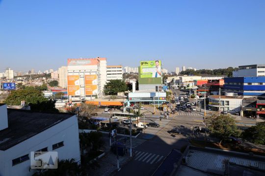 Vista do Quarto 1 de apartamento para alugar com 2 quartos, 57m² em Parque Santos Dumont, Taboão da Serra