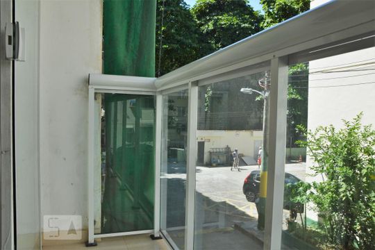 Varanda da Sala de apartamento para alugar com 2 quartos, 40m² em Taquara, Rio de Janeiro