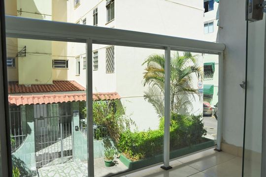 Varanda da Sala de apartamento para alugar com 2 quartos, 40m² em Taquara, Rio de Janeiro