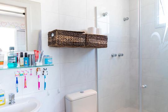 Banheiro da Suíte de apartamento para alugar com 2 quartos, 60m² em Vila Medeiros, São Paulo