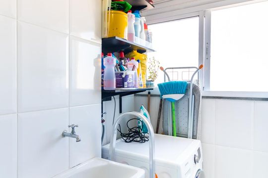 Área de Serviço de apartamento para alugar com 2 quartos, 60m² em Vila Medeiros, São Paulo