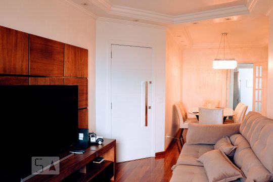 Sala de apartamento para alugar com 3 quartos, 86m² em Cambuci, São Paulo