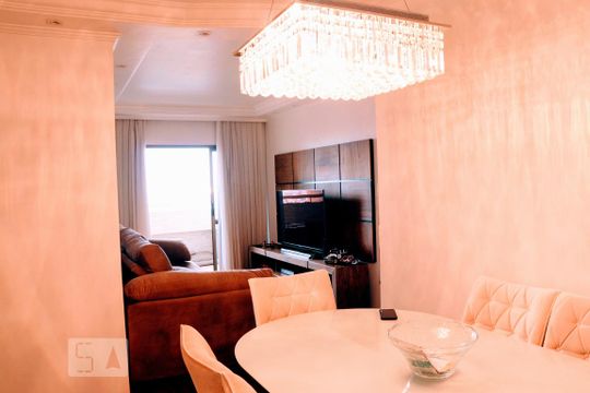 Sala de apartamento para alugar com 3 quartos, 86m² em Cambuci, São Paulo