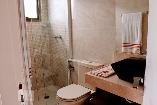 Banheiro 1 de apartamento para alugar com 3 quartos, 86m² em Cambuci, São Paulo