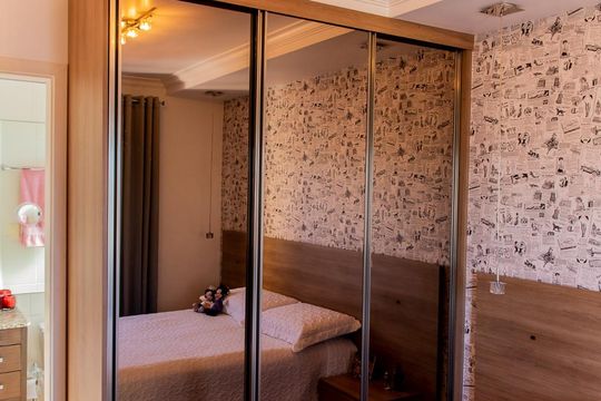 Armário de apartamento à venda com 3 quartos, 75m² em Vila Pires, Santo André