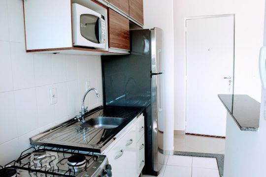 Cozinha de apartamento à venda com 1 quarto, 37m² em Mooca, São Paulo