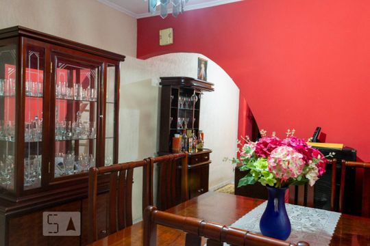 Sala de Jantar de casa à venda com 3 quartos, 90m² em Baeta Neves, São Bernardo do Campo