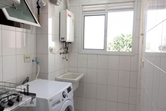 Área de Serviço de apartamento para alugar com 2 quartos, 49m² em Vila das Mercês, São Paulo