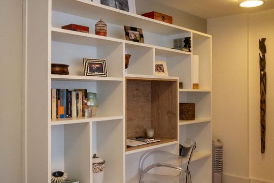 Sala de apartamento para alugar com 1 quarto, 47m² em Santa Cecilia, São Paulo