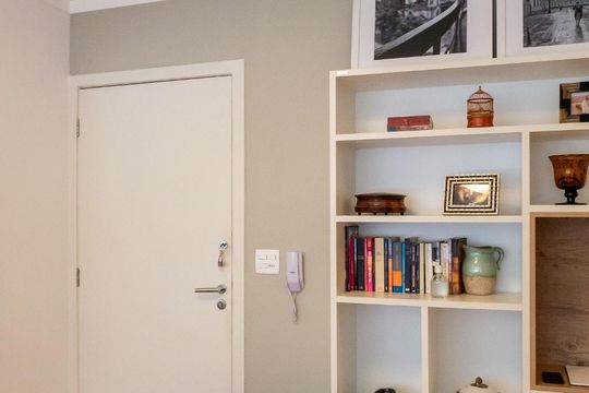 Sala de apartamento para alugar com 1 quarto, 47m² em Santa Cecilia, São Paulo