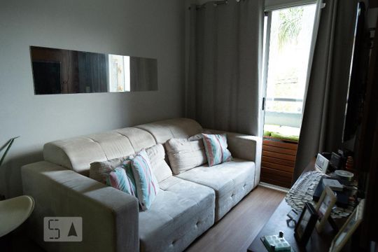 Sala de apartamento à venda com 2 quartos, 49m² em Jardim Santa Cruz (sacomã), São Paulo