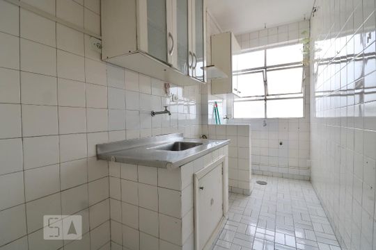 Cozinha de apartamento à venda com 1 quarto, 37m² em Santa Cecília, São Paulo