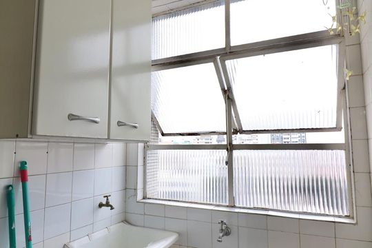 Área de Serviço de apartamento à venda com 1 quarto, 37m² em Santa Cecília, São Paulo