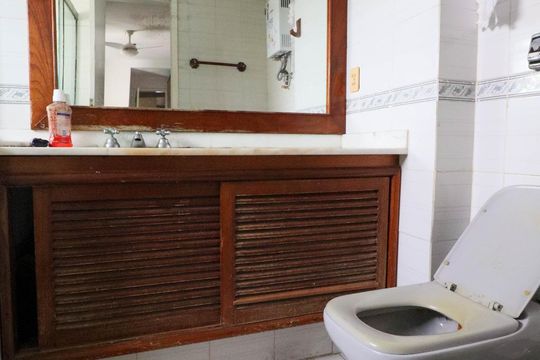 Banheiro da Suíte de apartamento à venda com 3 quartos, 178m² em Grajaú, Rio de Janeiro