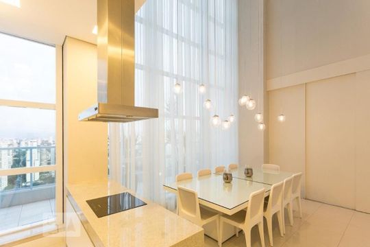 Espaço Gourmet de apartamento para alugar com 1 quarto, 33m² em Brooklin Paulista, São Paulo