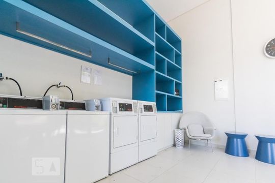 Lavanderia de apartamento para alugar com 1 quarto, 33m² em Brooklin Paulista, São Paulo