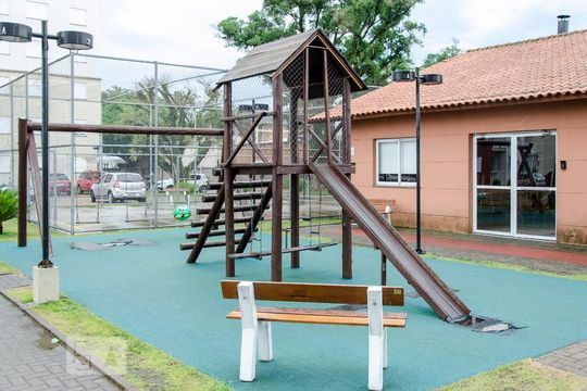 Área Comum - Playground de apartamento à venda com 2 quartos, 55m² em Fátima, Canoas
