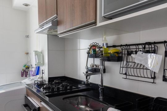 Cozinha de apartamento à venda com 2 quartos, 60m² em Vila São Silvestre, São Paulo