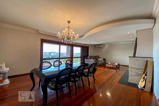 Sala de Jantar de apartamento à venda com 4 quartos, 330m² em Primavera, Novo Hamburgo