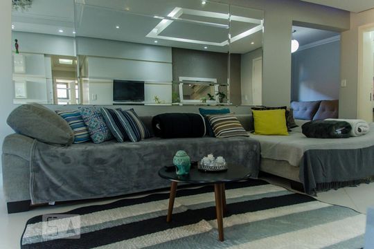 Sala de apartamento para alugar com 3 quartos, 155m² em Marechal Rondon, Canoas