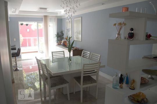 Sala de Jantar de casa de condomínio à venda com 4 quartos, 300m² em Jardim Colombo, São Paulo