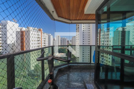 Varanda da Sala de apartamento à venda com 4 quartos, 207m² em Perdizes, São Paulo