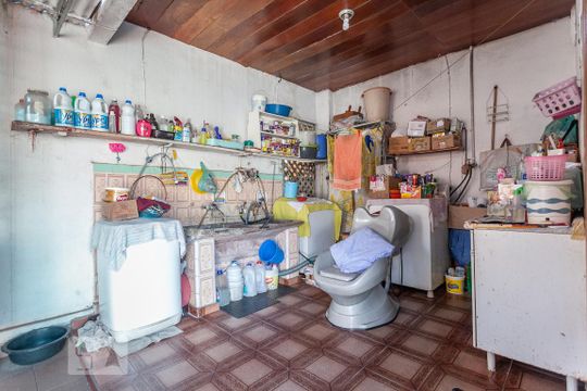 Área de Serviço de casa à venda com 5 quartos, 250m² em Paraíso, Santo André